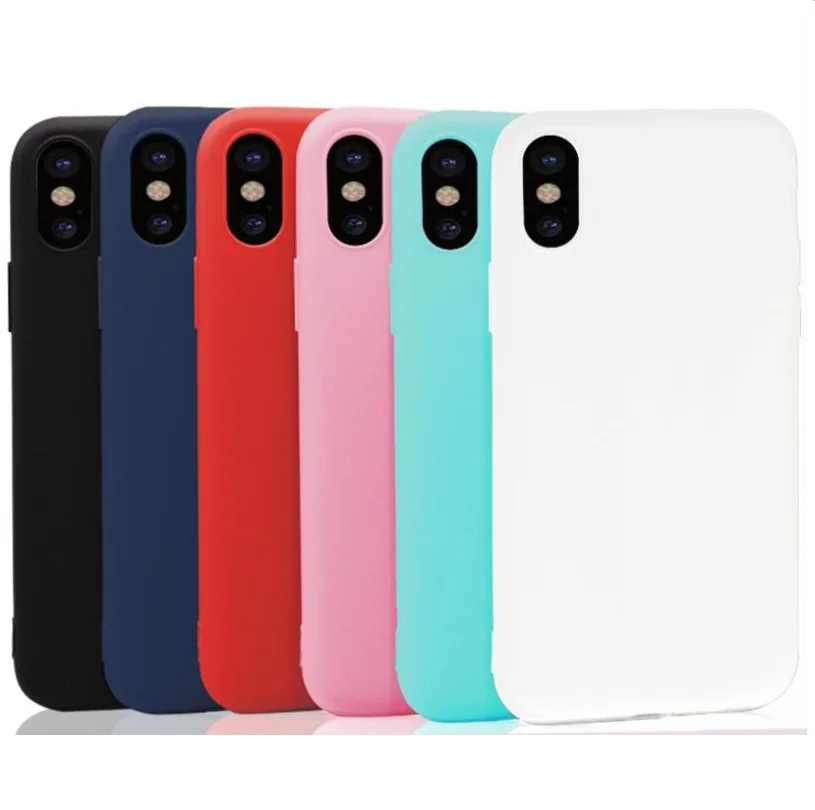2019 Soft Matte Tpu Mobile Cell Phone Case For Xiaomi Redmi Note 7 Cover