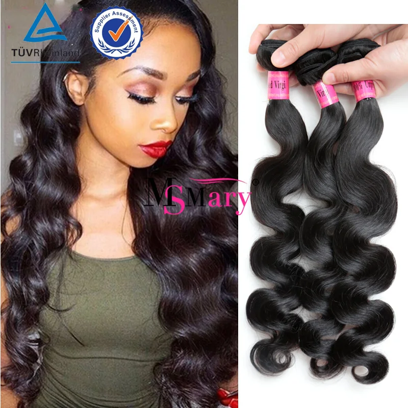 

Alibaba Certified Own Brand Double Weft Body Wave Peruvian Virgin Hair Best Selling Peruvian Human Hair Weave, Natural color #1b