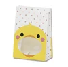 cheap factory price Fries Bread Bakery Popcorn Square Shape Bottom Greaseproof Kraft Take Away Fast Food Paper bakery Bag