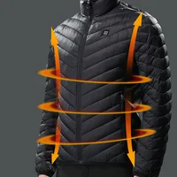 

Far infrared heated work jacket outdoor rechargeable battery heated jacket motorcycle