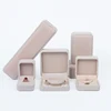 Wholesale luxury velvet jewellery packaging for wedding ring