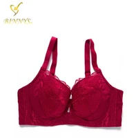 

Three Quarter non Convertible Straps underwire brassiere rose color plus size everyday 95 42d women bra