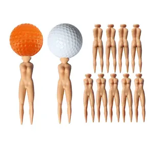 Nude Naked lady divot multifunctional tool 2-Legs Nude Golf Tee