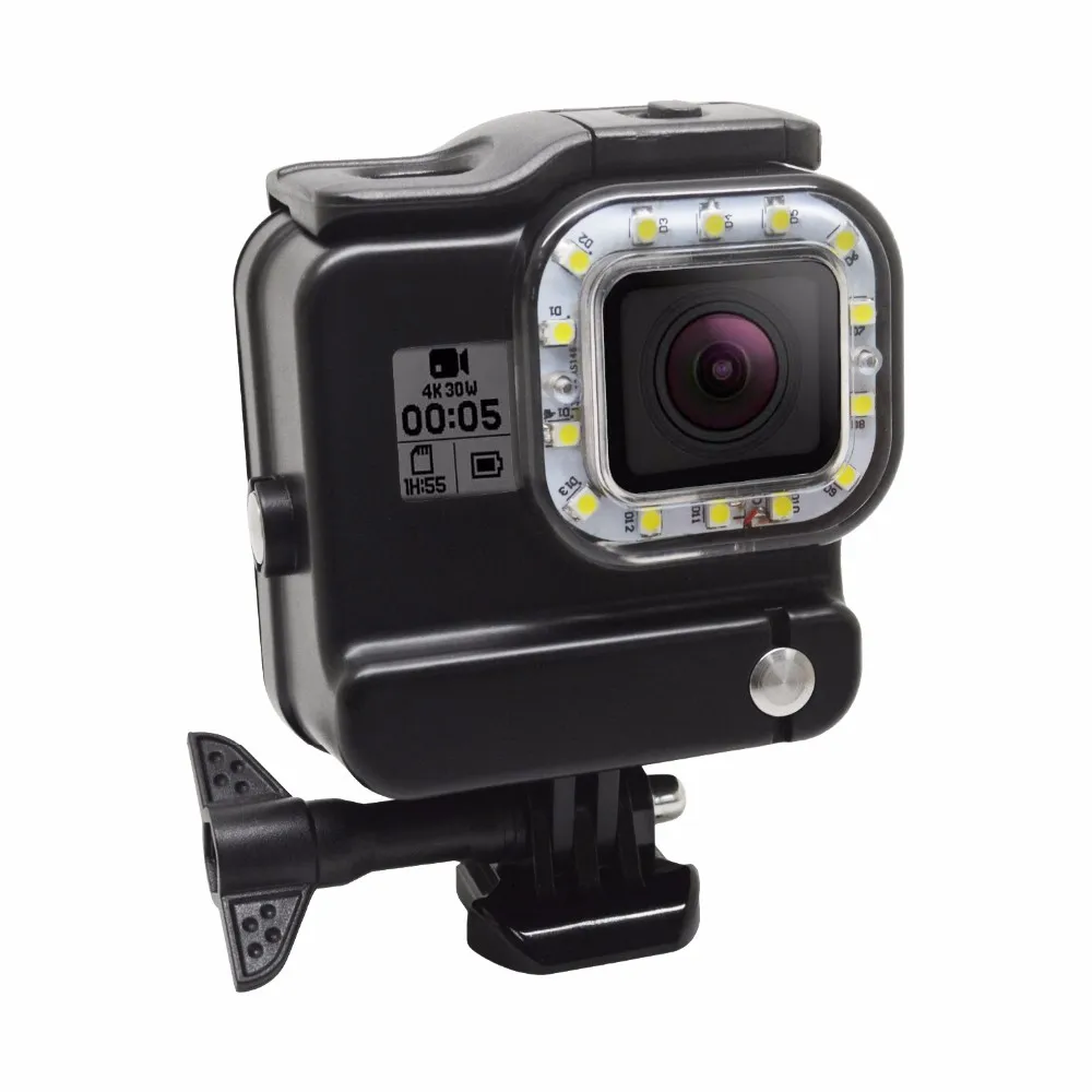 Waterproof 30m Underwater Diving Led Light With Housing For Gopro Hero