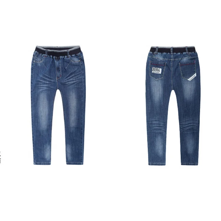 

Fashion design water-washed bulk sales boys pants casual children pants, Sample or can be customized