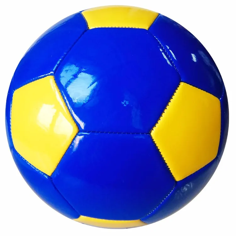 Cool Sports Toy Ball Inexpensive Yellow And Blue Cheap Mini Pvc Soccer ...