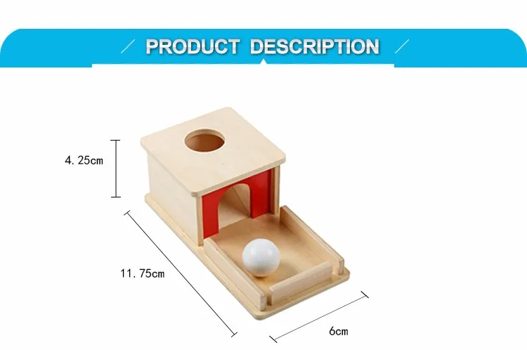 montessori drawer toy