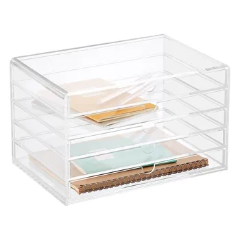 An B669 Wholesale Acrylic Makeup Organizer With Drawers