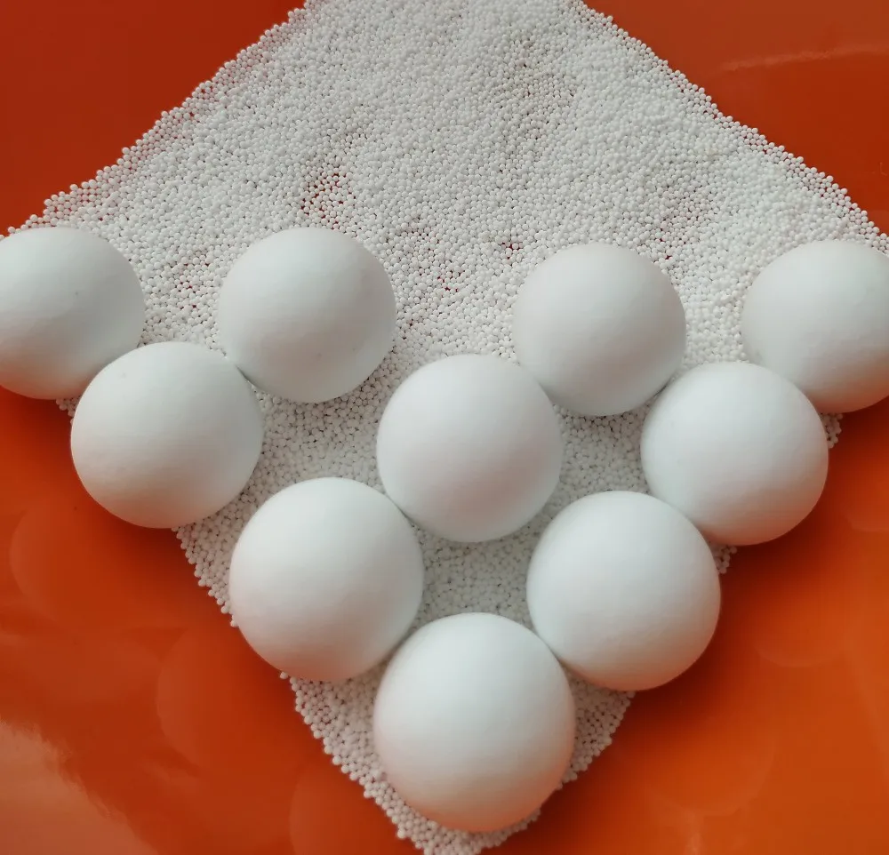 
Factory price 0.2mm to 100mm Alumina Ceramic Beads/balls for ball grinding and milling 