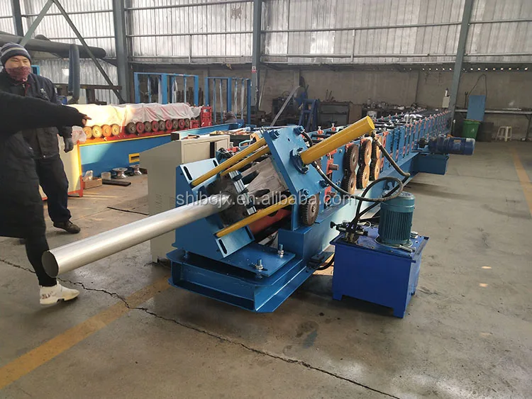 Seamless Round Gutter Downspout Roll Forming Machine/Steel Pipe Making Machine.jpg