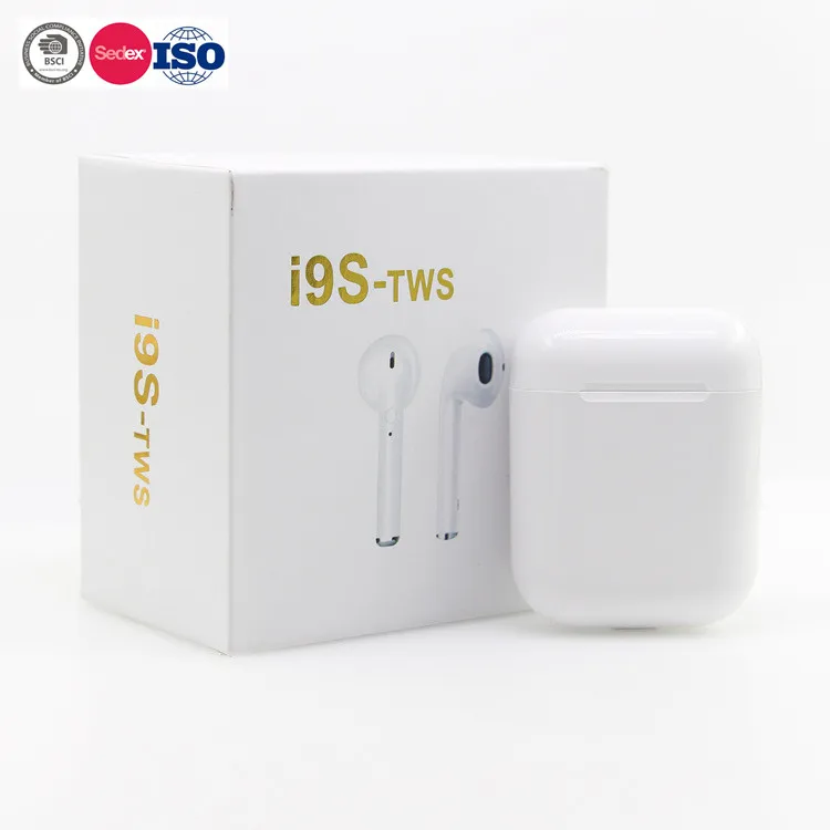 

2019 Trending i9s/i10/i20/i30 TWS Stereo Wireless Earbuds Bluetooth Earphone, White blue yellow pink black