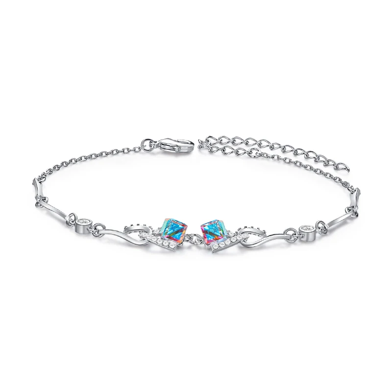 

Daily Wear Custom Logo Blue Bracelet For Women Jewelry, N/a