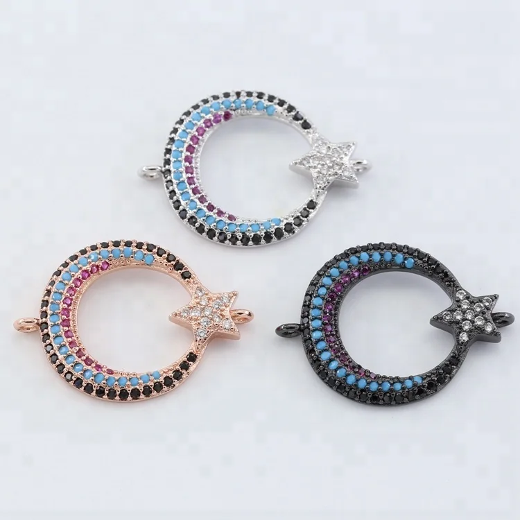 

Moon Star Bracelet Silver Accessories For Jewelry Masquerade Jewelry And Accessories, Gold;sliver;rose gold;black