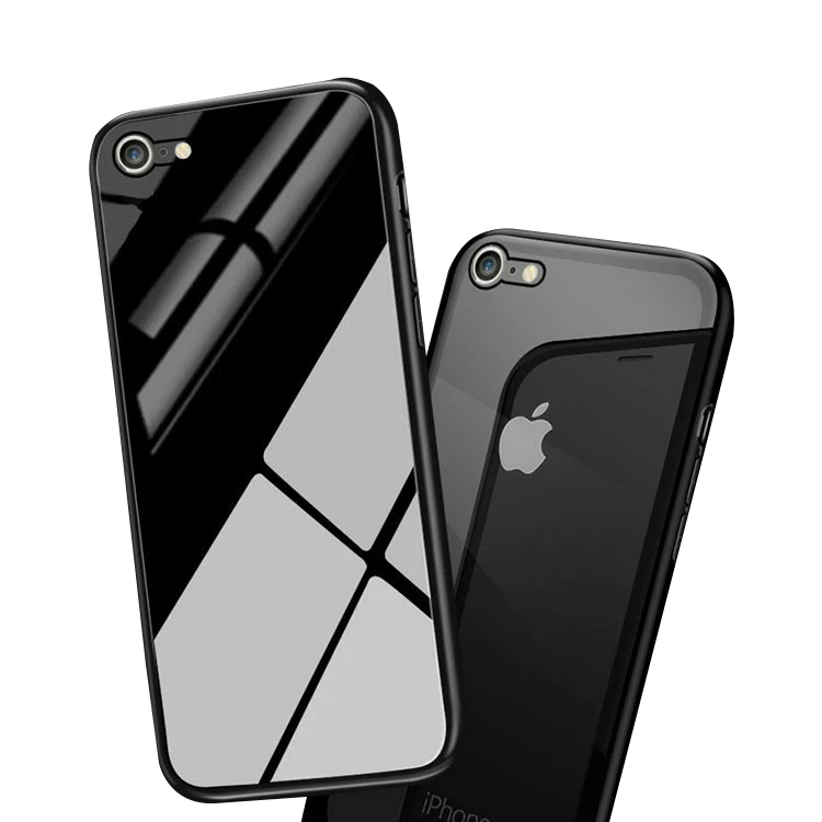 

360 Full Cover Tempered Glass Case Magnetic Adsorption Case For iphone 7 8 Plus, Black;white;red