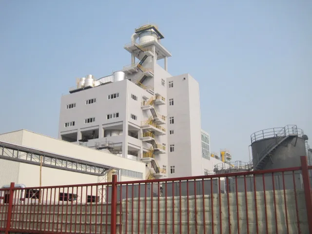 High spray tower detergent powder mixing machine / washing powder plant