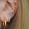 Tiny Cz Huggies Hoops Earrings Gold Hoop Earrings 925 Silver Dainty Earrings For Women Gift