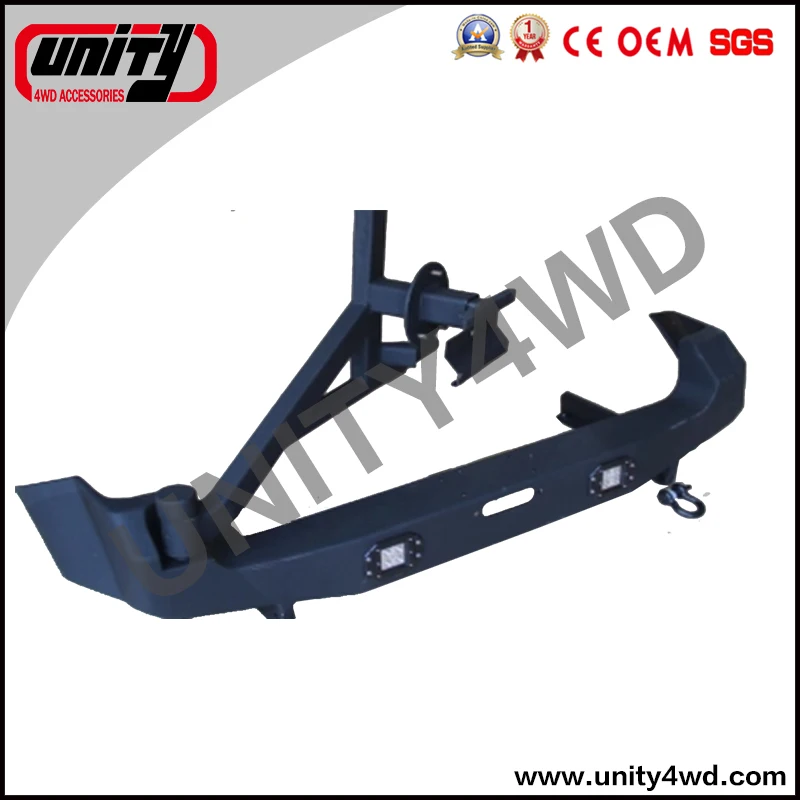 steel unity material 4x4 Mount Offroad For Bumper Rear Winch For Rear Bull Bar