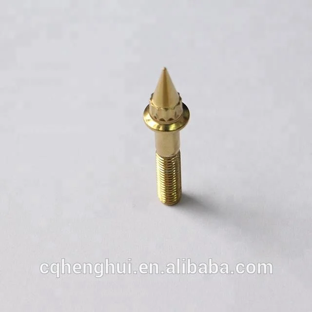 
Golden, Titanium Plating, Automobile Decoration Bolt 