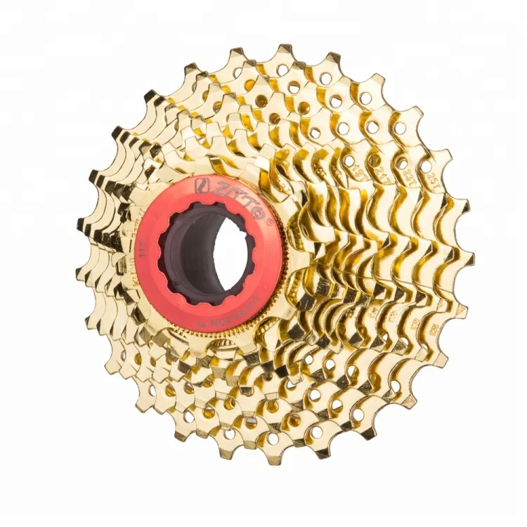 

ZTTO Road Bike 11Speed Gold Golden Freewheel Cassette 11-25T Sprocket for Parts 105 5800 ultegra 6800 Bicycle Part