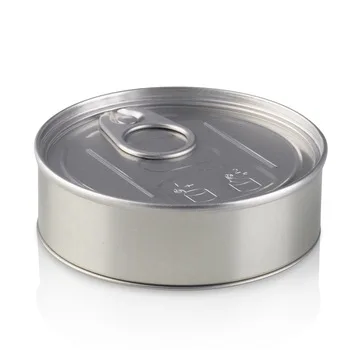 printing custom logo metal savings pressitin cans with easy seal lid