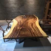 Make up chair coffee shop solid wood dining table and