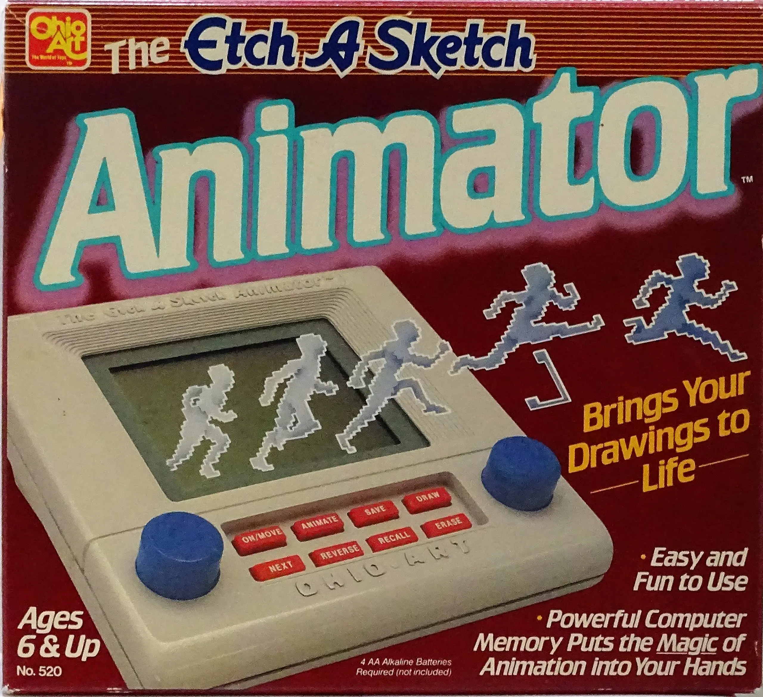 the etch a sketch animator