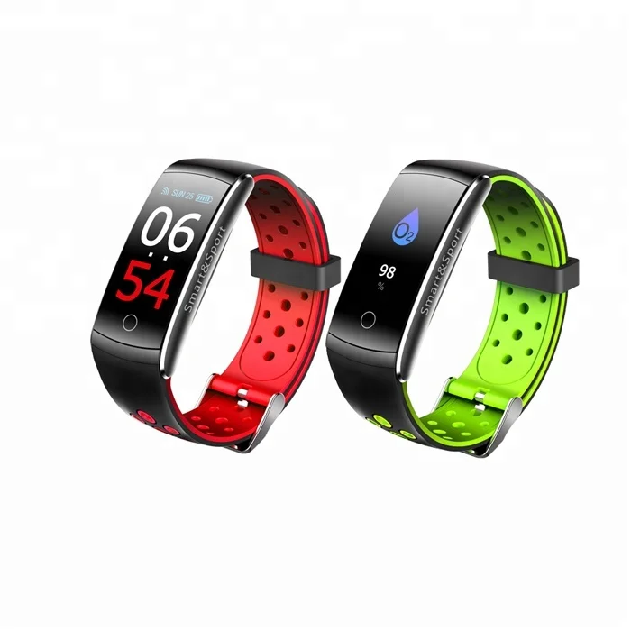 

0.96 Inch OLED Color Touch Screen Display Sport Smart Bracelet, IP68 Waterproof Pedometer Heart Rate Monitor Wristband