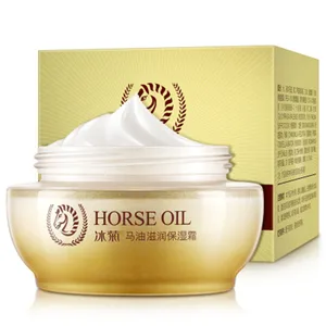 BINGJU 50g Moisturizing Horse Oil Cream Essence Hydrating Nourishing Skin Care Cream Horse Oil For Dry Skin