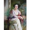 wall hanging decoration african women abstract oil painting for hotel decorative