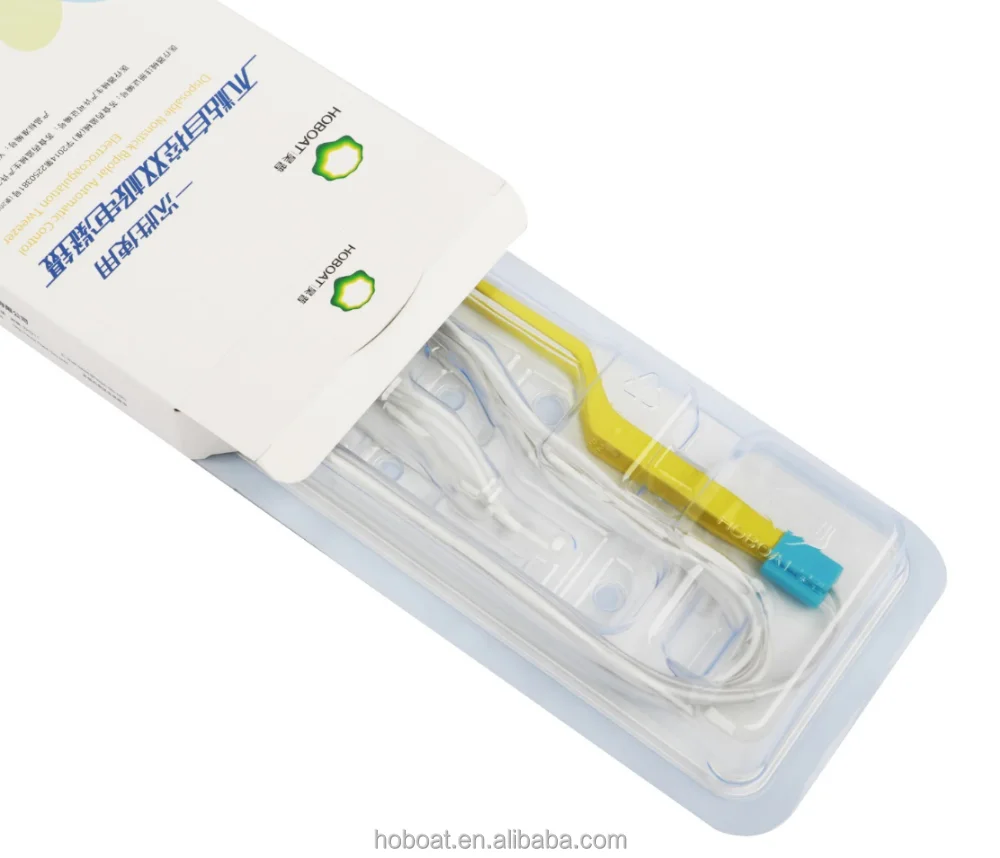 
Bipolar Coagulation electric Forceps angled tips 