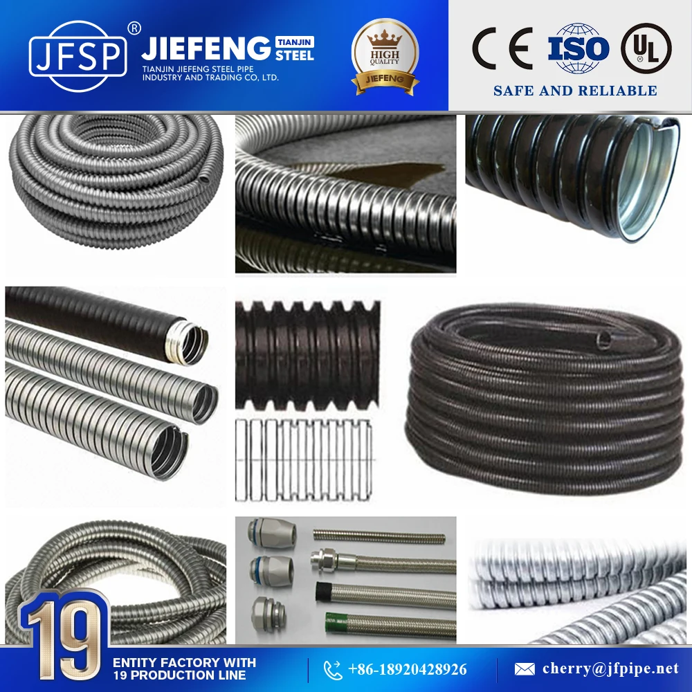 Liquidtight Metal Hose Cable Flexible Gi Steel Conduits Buy Pvc