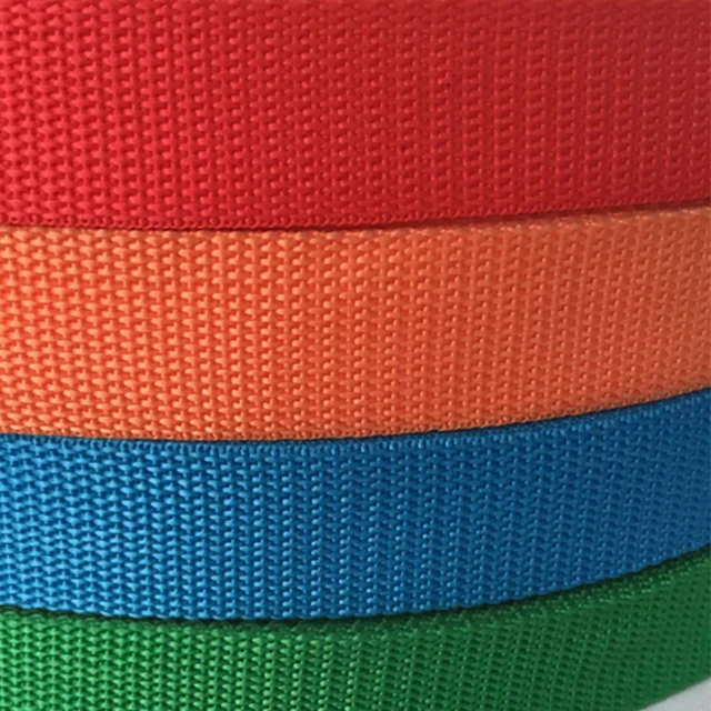 38mm Colorful Pp Webbing Plain Webbing Tape For Bags&suitcase - Buy Pp ...