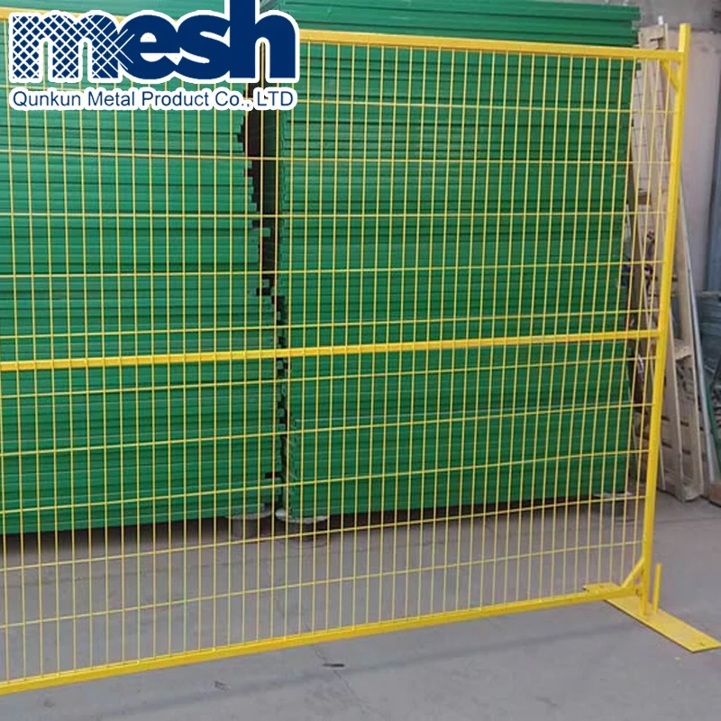 6ftx10ft Hight Quality Galvanized & Powder Coated Temporary Fence ...