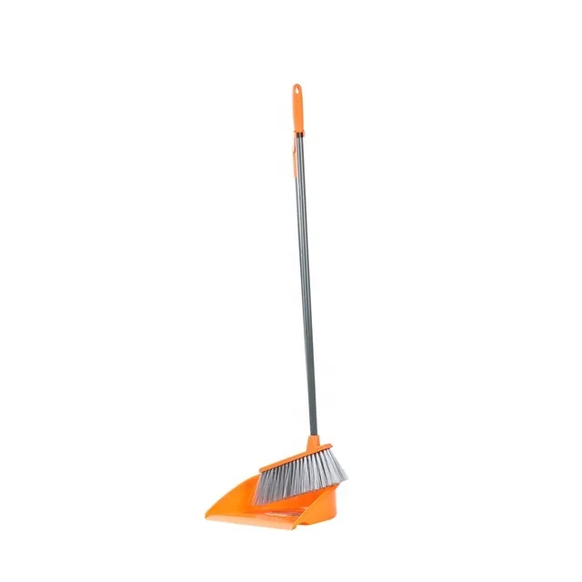 9097 amazon dustpan with broom foldable broom set long handle dustpan set