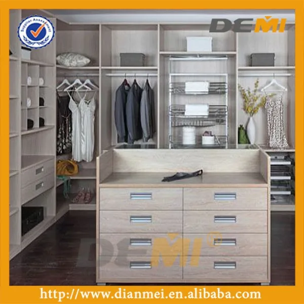 Diseño de lujo de madera armario abierto guardarropa walk Adesivo Decorativo Para Vidro ~ Diseño de lujo de madera armario abierto guardarropa walk
