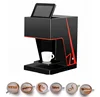 one cup touch screen operation Edible ink 3d selfie coffee printer machine with WiFi