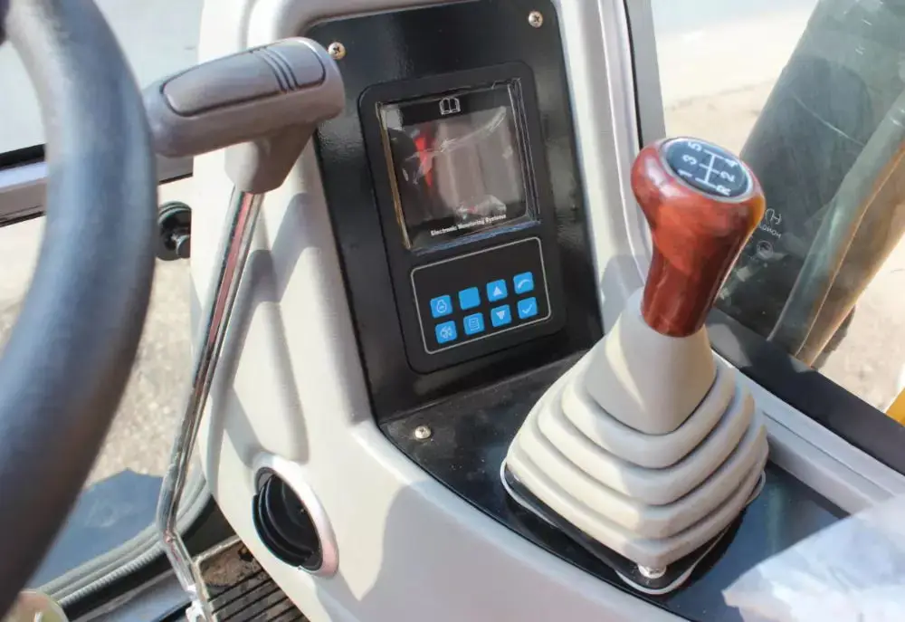 9 ton grade bucket hydraulic excavator earth digger on wheels