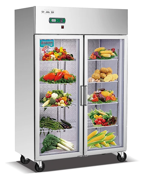 2019 Hot Sale Supermarket Open Used Refrigerated Display Beverage Vegetable Fruit Fridge