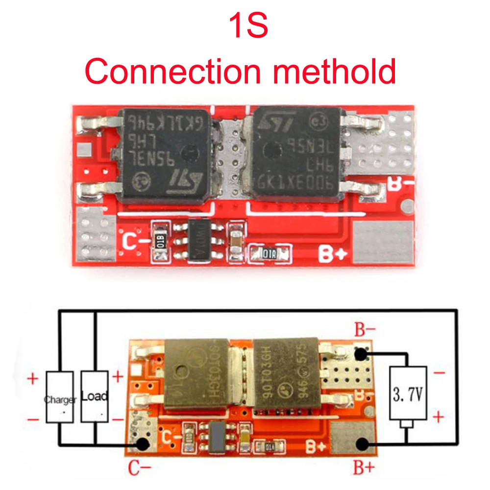 1s 10a Bms 18650 Liion Lipo Lithium Battery Protection Circuit Board