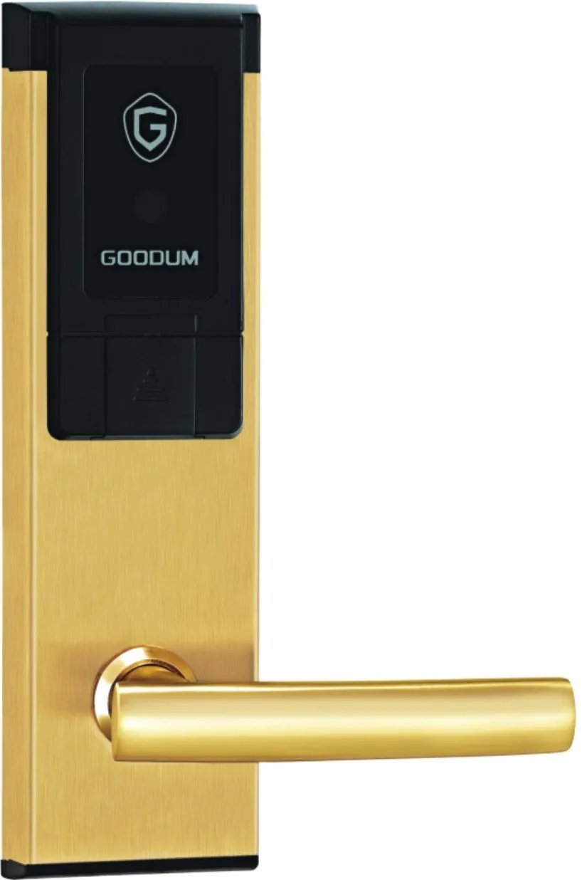 
Goodum Electronic Rfid M1 Card Mechanical Key Smart Hotel Door Lock A3100 