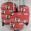 micky mouse wheeled kids school trolley bag 3pcs set for girl