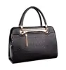 High quality real genuine leather handbag elegance ladies tote bag single crocodile Grain shoulder bag
