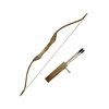 children playing toy compound bow archery