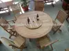 Outdoor Timber Garden Setting 7 piece