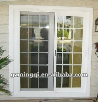 Pvc Sliding Door With Grills And Mosquito Net Buy Sliding Door Door Grill Design Upvc Mosquito Netting Sliding Door Product On Alibaba Com