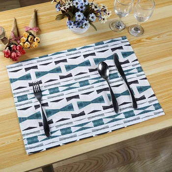 High Quality Kutuke Design Printed Table Mats For Restaurant