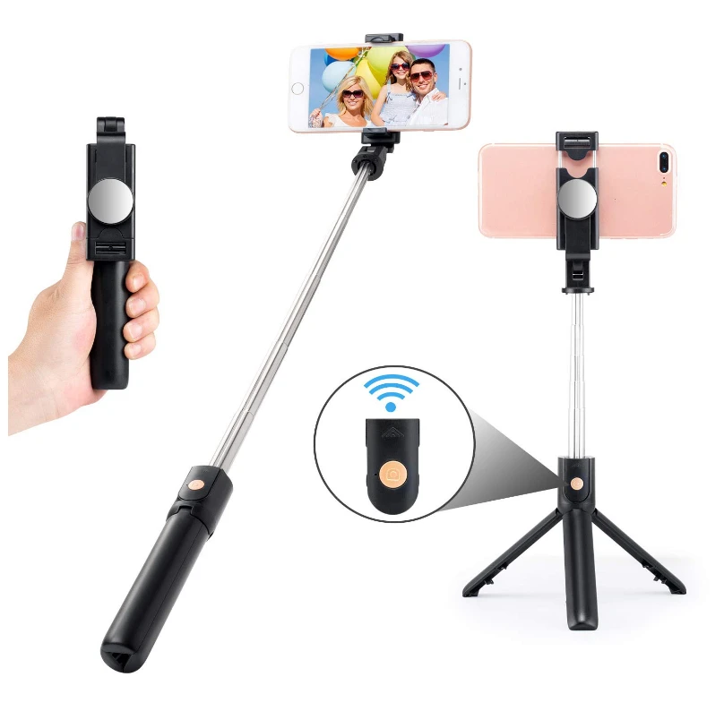 

K07 flexible selfie stick 3 in 1 selfie stick tripod with Remote