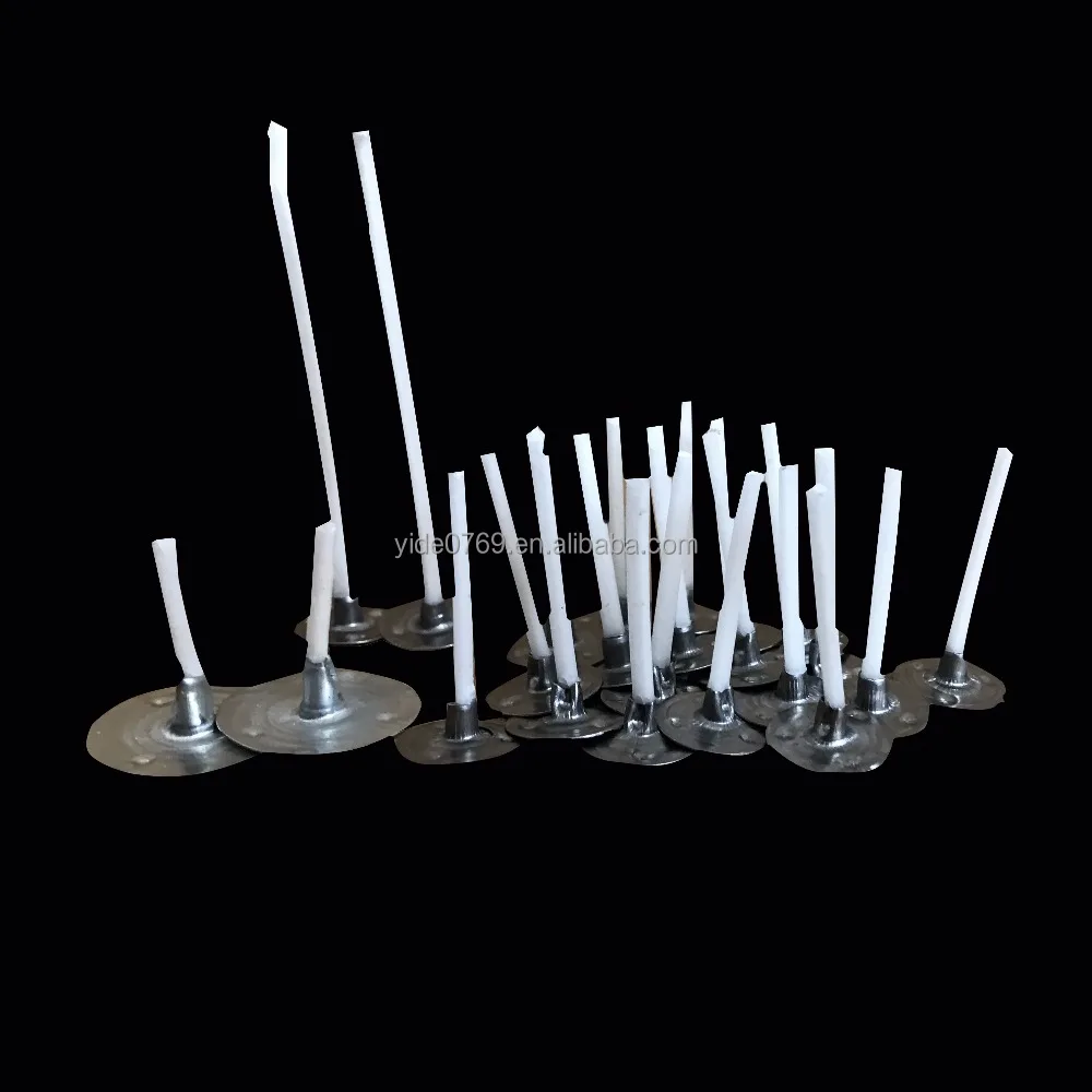 200mm Cotton Wick Pure Nonsmoke Paraffin Wax Tab Candle Customized