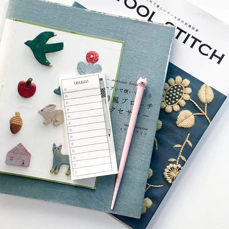 Tdo Daily Schedule Mini Memo Pad N Times Sticky Check Notes 1