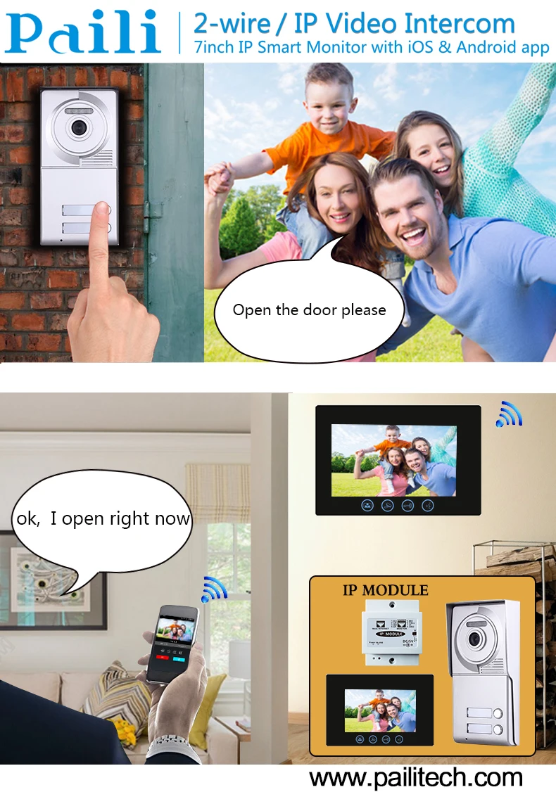 Wifi Wireless Apartment Building Video System Buy Video Door